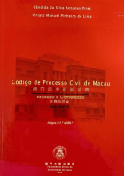 Thumbnail Código de Processo Civil de Macau :